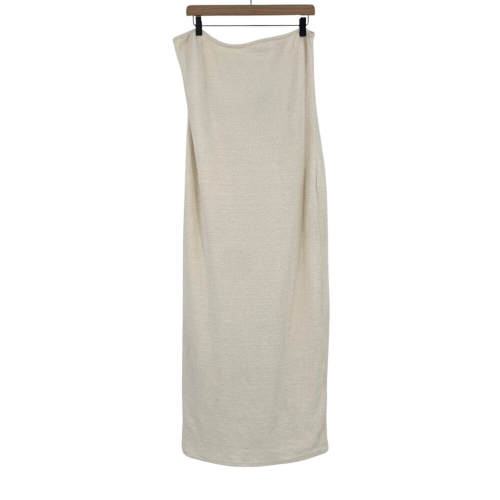 Yitty Fabletics Dress Size 1X Pet Me Strapless Lounge Comfy Dress NWT